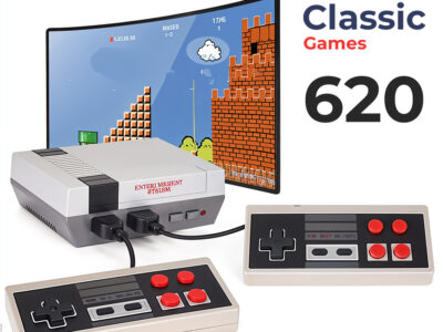 Mini console de jeu rétro classique 620 Games avec