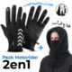 Pack Hiver Cagoule a Capuche et Gants Thermiques C