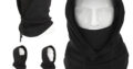 Pack Hiver Cagoule a Capuche et Gants Thermiques C